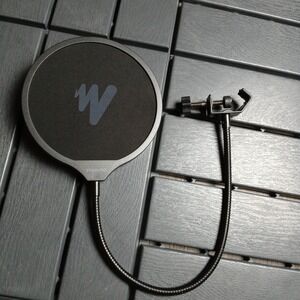 Maono 6 inches Round Wind Screen‎ Shield Pop Filter with Stand Clip ZB